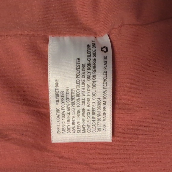 💚 2 for 20 💚 Cat & Jack Reflective Orange Raincoat - Picture 5 of 5